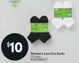 Walmart Women's Low-Cut Socks offer