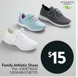 Walmart Family Athletic Shoes offer