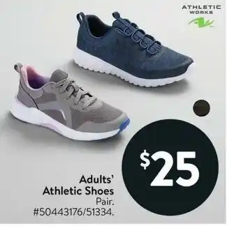 Walmart Adults' Athletic Shoes offer