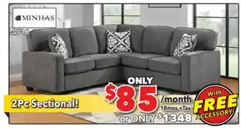 Surplus Furniture Grey 2Pc Sectional offer