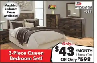 Surplus Furniture Montana 3-Piece Bedroom Set offer