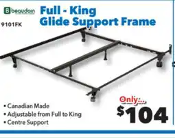 Surplus Furniture Glide Support Frame - FULL - KING & Center Support offer