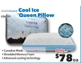 Surplus Furniture Cool Ice Queen Pillow offer