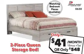 Surplus Furniture Aurora Oak Queen Storage Bed offer