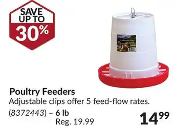 Princess Auto 6 lb Poultry Feeders offer