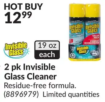 Princess Auto 2 pk Invisible Glass Cleaner offer