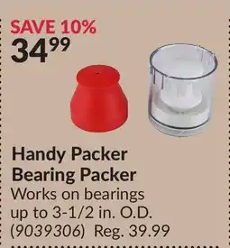 Princess Auto Handy Packer Bearing Packer offer