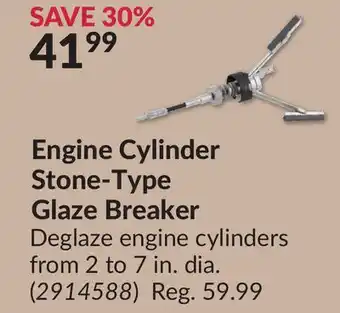 Princess Auto Engine Cylinder Stone-Type Glaze Breaker offer