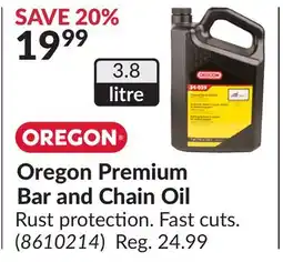 Princess Auto Oregon Premium Bar and Chain Oil offer