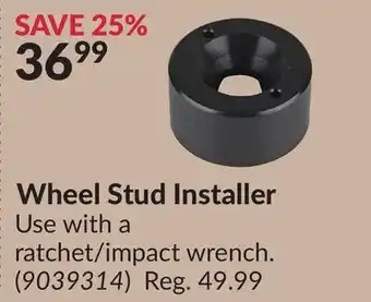 Princess Auto Wheel Stud Installer offer