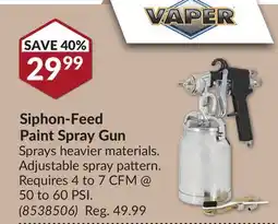 Princess Auto Siphon-Feed Paint Spray Gun offer