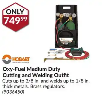 Princess Auto Oxy-Fuel Medium Duty Cutting and Welding Outfit offer