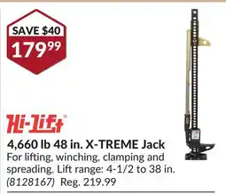 Princess Auto 4 48 in. X-TREME Jack offer