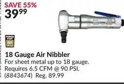 Princess Auto 18 Gauge Air Nibbler offer