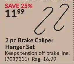 Princess Auto 2 pc Brake Caliper Hanger Set offer