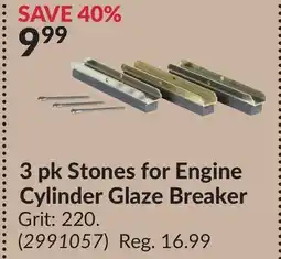 Princess Auto 3 pk Stones for Engine Cylinder Glaze Breaker Grit offer