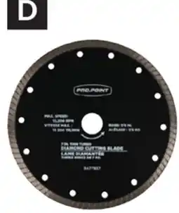 Princess Auto 7 in. Thin Turbo Diamond Cutting Blades offer