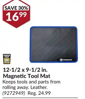 Princess Auto 12-1/2 x 9-1/2 in. Magnetic Tool Mat offer