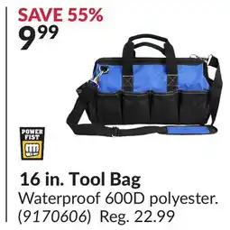 Princess Auto 16 in. Tool Bag offer