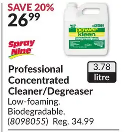 Princess Auto Professional Concentrated Cleaner/Degreaser offer