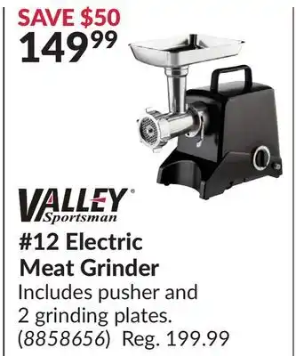 Princess Auto 12 Electric Meat Grinder offer