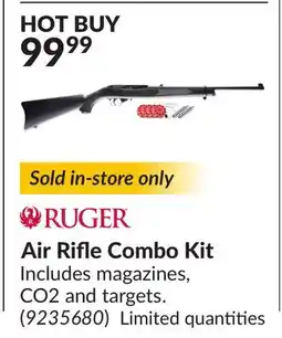 Princess Auto Air Rifle Combo Kit offer