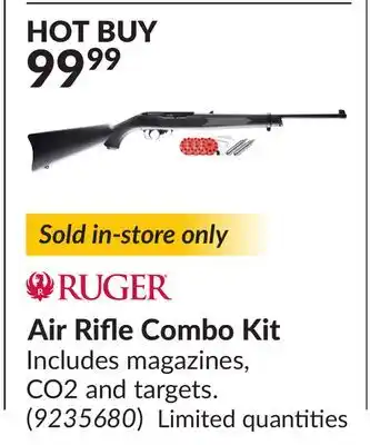 Princess Auto Air Rifle Combo Kit offer