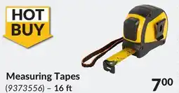 Princess Auto Measuring Tapes offer