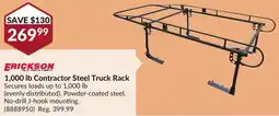 Princess Auto 1,000 lb Contractor Steel Truck Rack offer