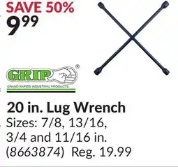 Princess Auto 20 in. Lug Wrench offer