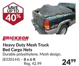 Princess Auto Heavy Duty Mesh Truck Bed Cargo Nets offer