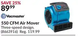 Princess Auto 550 CFM Air Mover offer