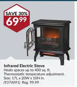 Princess Auto Infrared Electric Stove offer