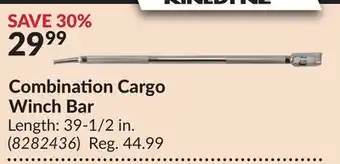 Princess Auto Combination Cargo Winch Bar offer