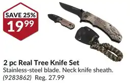 Princess Auto 2 pc Real Tree Knife Set offer