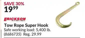 Princess Auto Tow Rope Super Hook offer