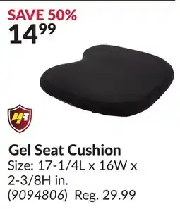 Princess Auto Gel Seat Cushion offer