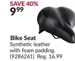 Princess Auto Bike Seat offer