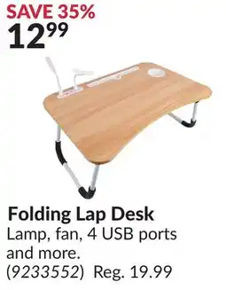 Princess Auto Folding Lap Desk offer