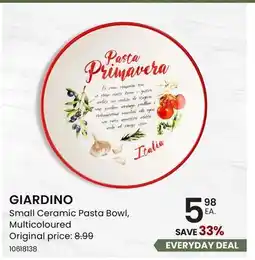 Stokes GIARDINO Small Ceramic Pasta Bowl offer