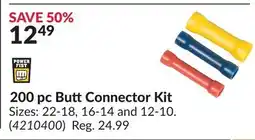 Princess Auto 200 pc Butt Connector Kit offer