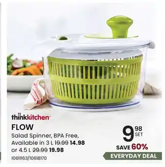 Stokes FLOW Salad Spinner offer