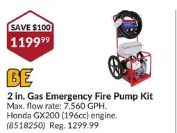 Princess Auto 2 in. Gas Emergency Fire Pump Kit offer