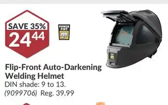 Princess Auto Flip-Front Auto-Darkening Welding Helmet offer