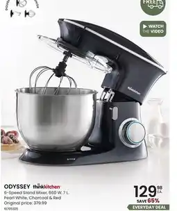 Stokes ODYSSEY 6-Speed Stand Mixer offer