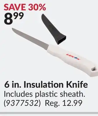 Princess Auto 6 in. Insulation Knife offer