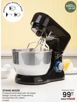 Stokes STAND MIXER 8-Speed Stand Mixer with Tilt-Head Design offer