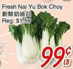 Foody Mart FRESH NAI YU BOK CHOY offer