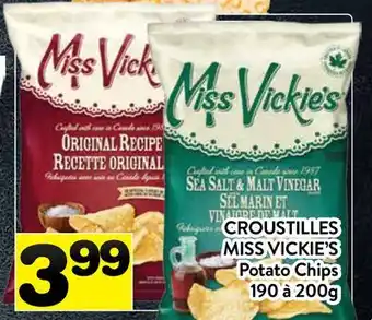 Supermarché PA CROUSTILLES MISS VICKIE'S | Potato Chips offer