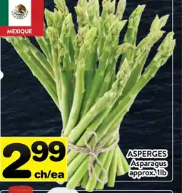 Supermarché PA ASPERGES | Asparagus offer